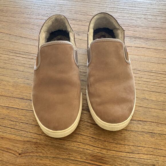 Olukai Pehuea Heu Genuine Shearling Slip On - Size 8 - Picture 7 of 7